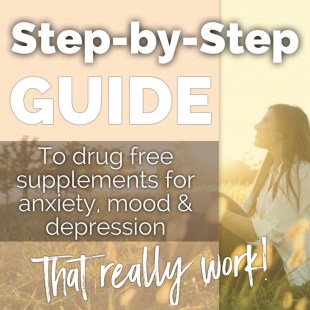 Natural Treatments for anxiety and depression